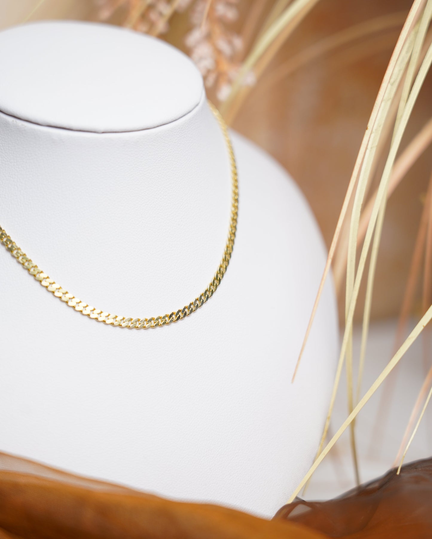 „Fine Link“ – Kette aus 333/- Gelbgold