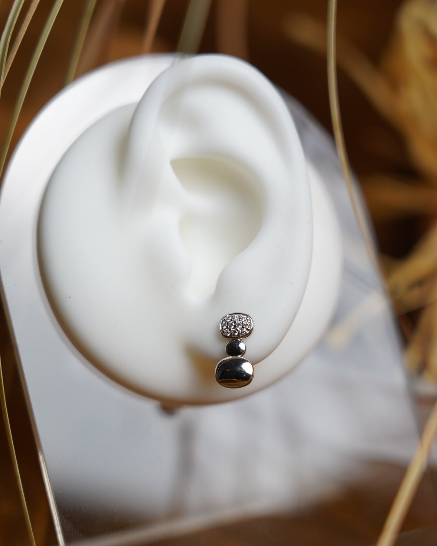 „Michelin“ – Ohrstecker aus 925/- Sterlingsilber