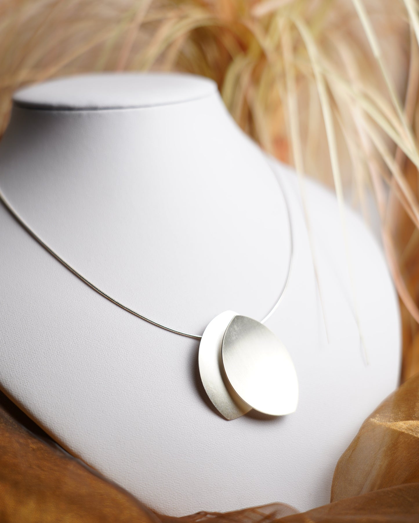 „Silver Disc“ – Kette aus 925/- Sterlingsilber