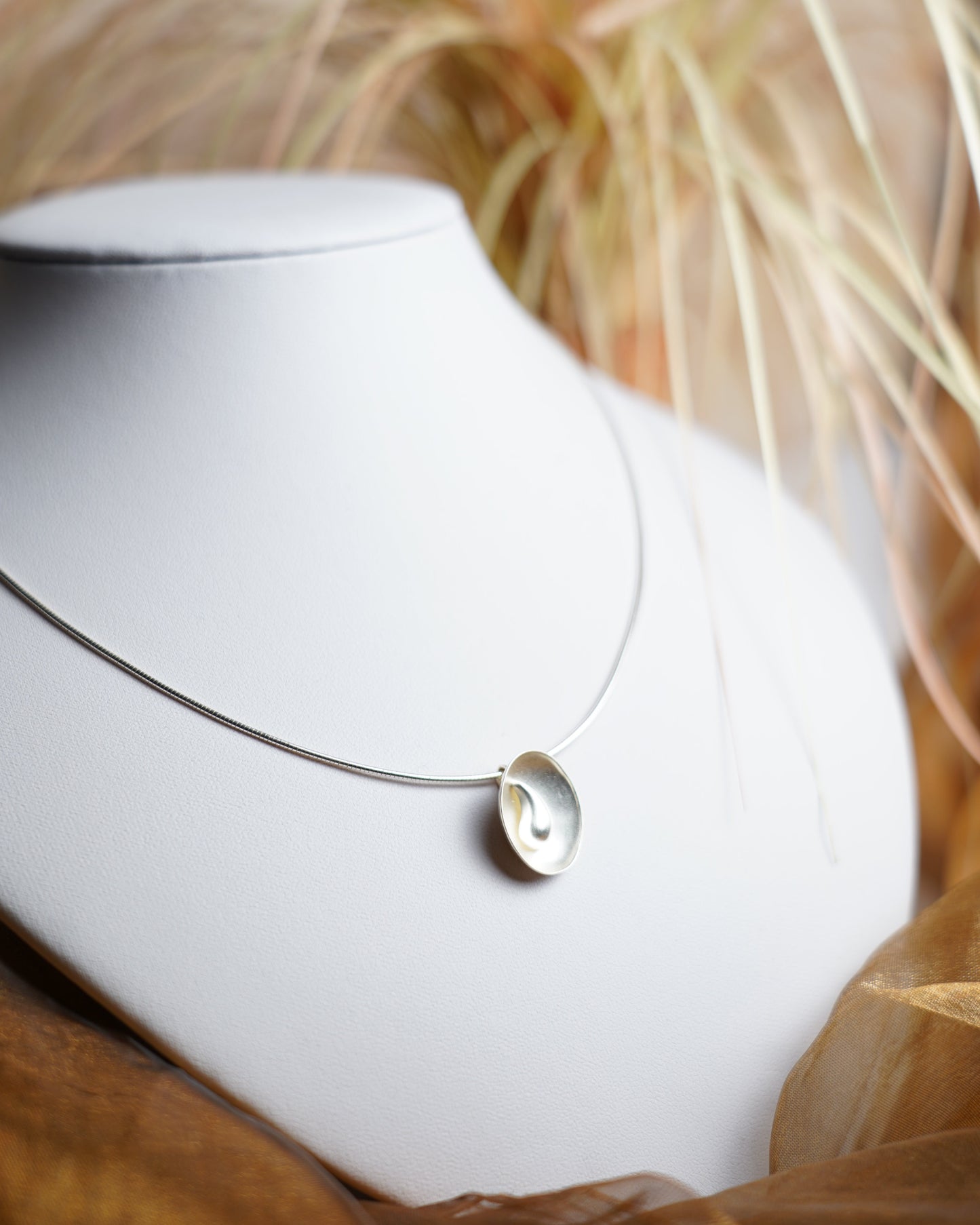 „Silver Hollow“ – Kette aus 925/- Sterlingsilber