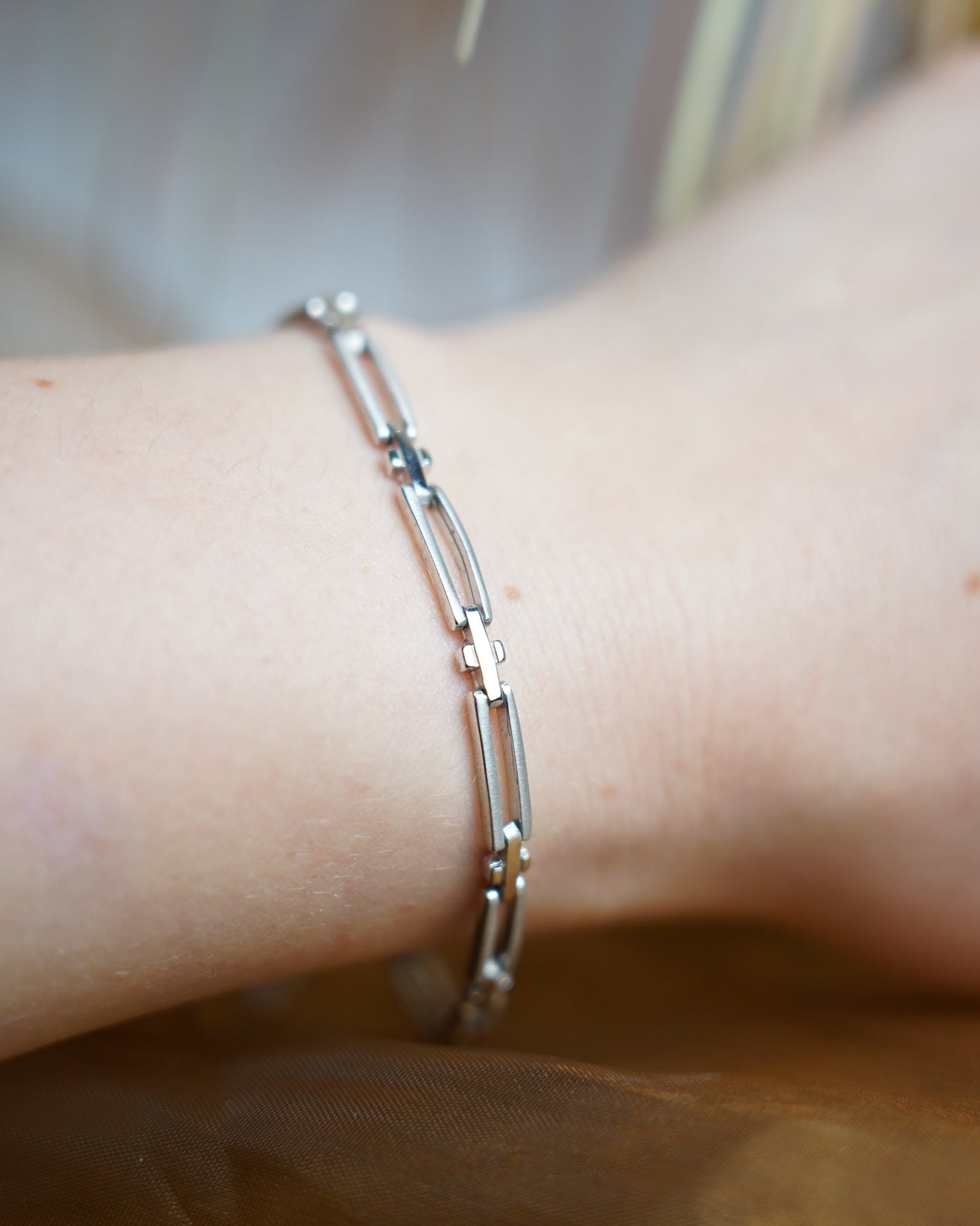 „Silver Link Art“ – Armband aus 925/- Sterlingsilber