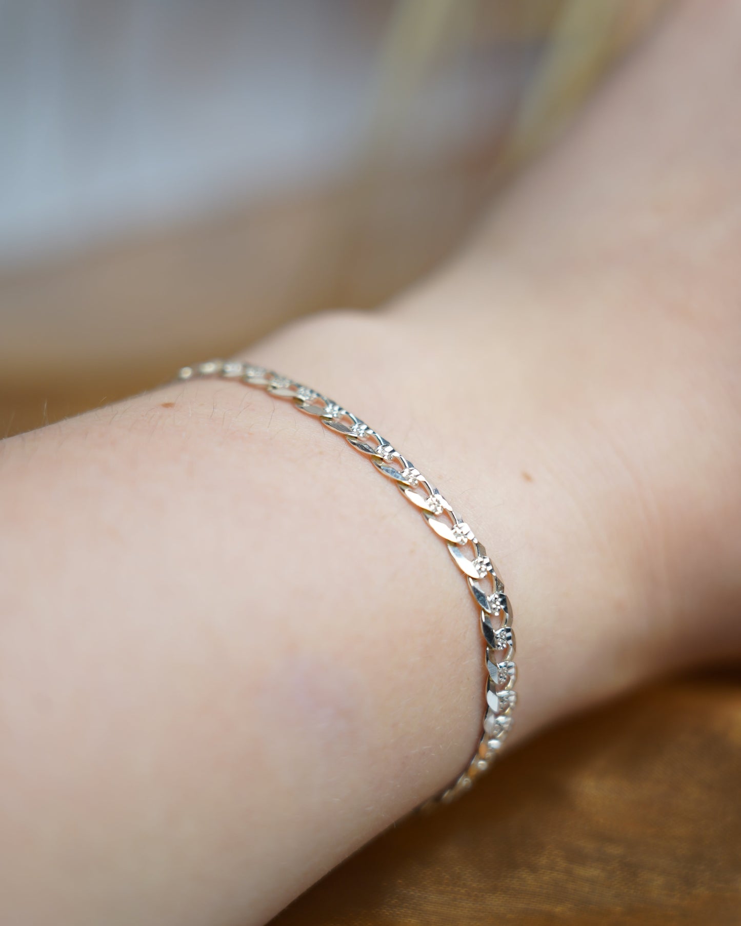 „Silver Panthera“ – Armband aus 925/- Sterlingsilber