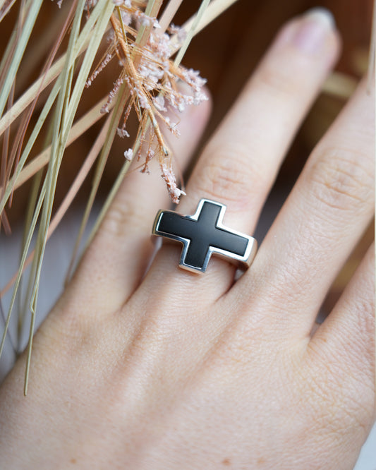 „Bold Faith“ – Ring aus 925/- Sterlingsilber
