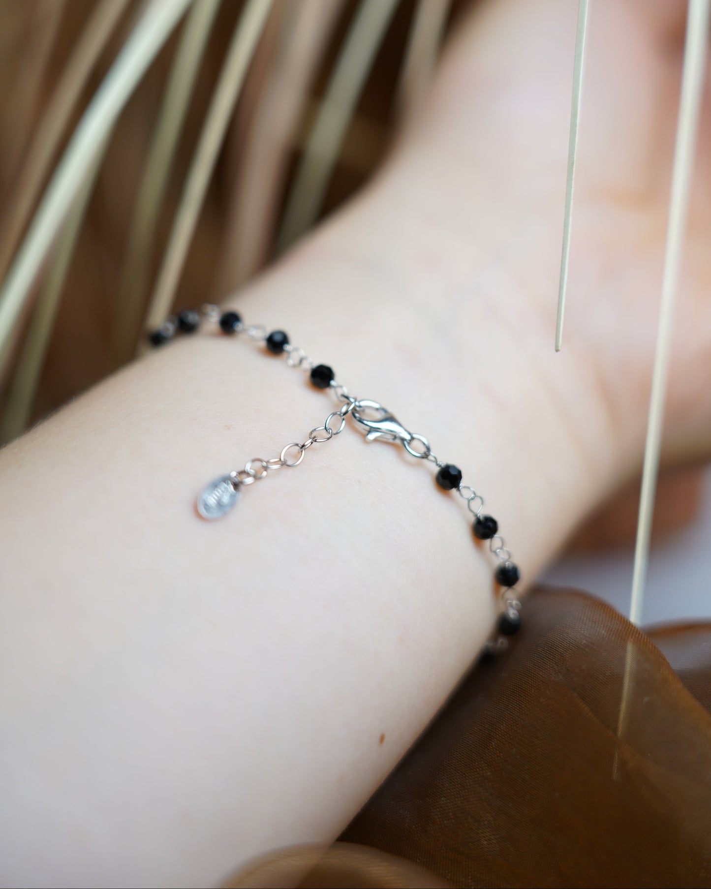 „Lotus Silver Women's Silver Bracelet Trendy“ – Armband mit Glaskugeln aus 925/- Silber