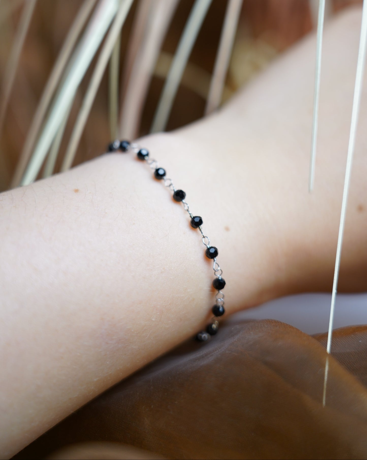„Lotus Silver Women's Silver Bracelet Trendy“ – Armband mit Glaskugeln aus 925/- Silber