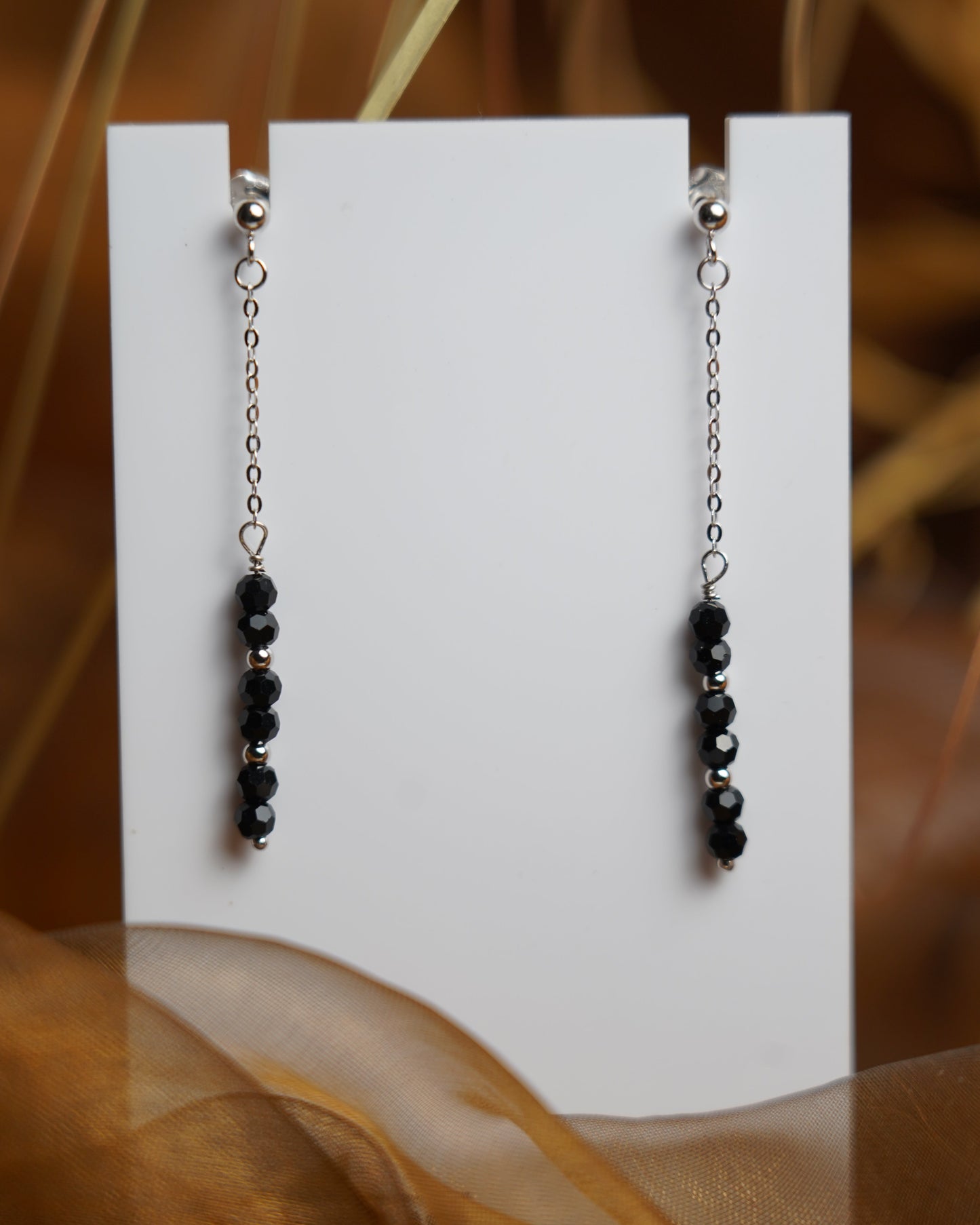 „Lotus Silver Women's Silver Earrings Trendy“ – Ohrringe mit Glaskugeln aus 925/- Sterlingsilber