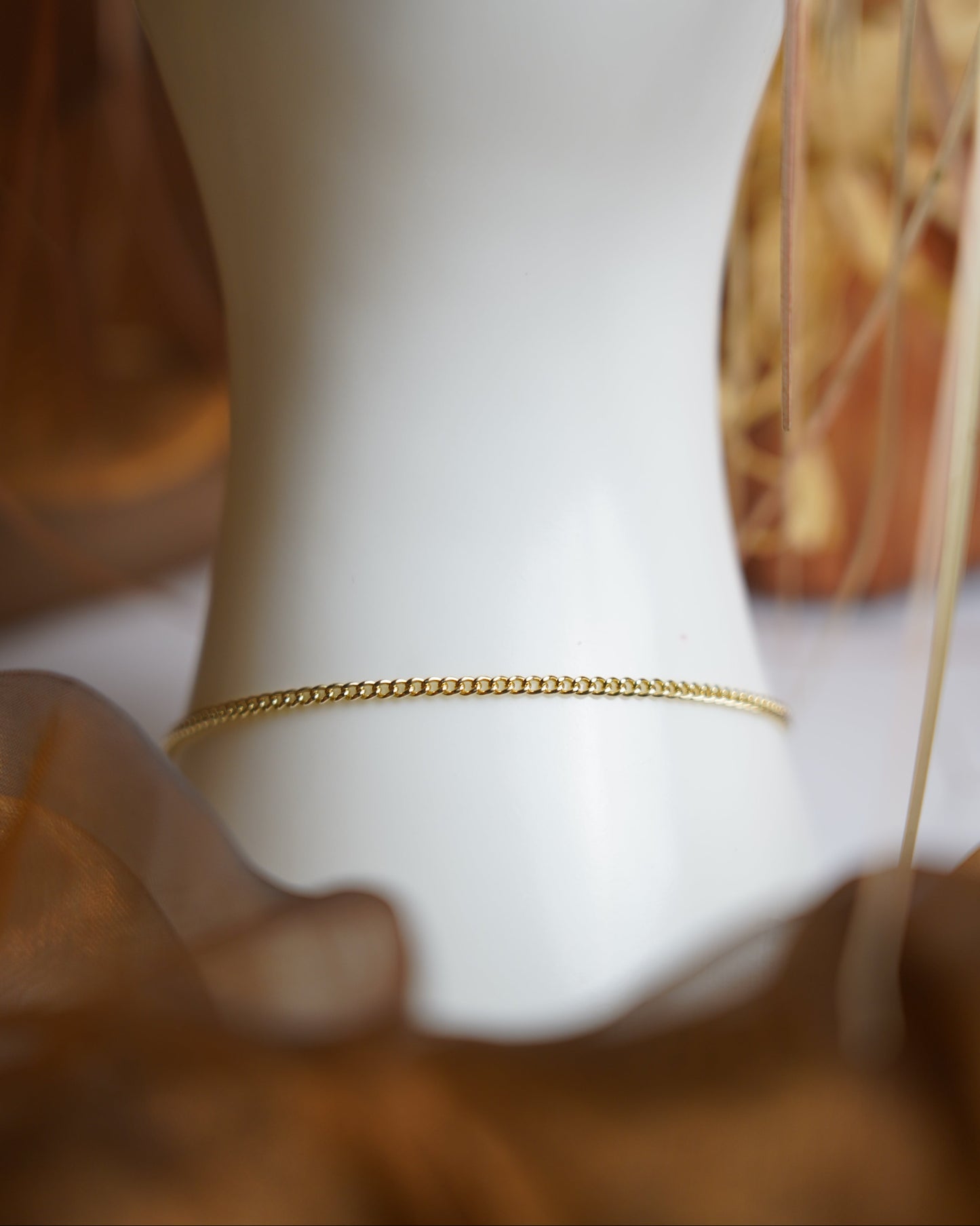 „Pure Line“ – Armband aus 585/- Gelbgold