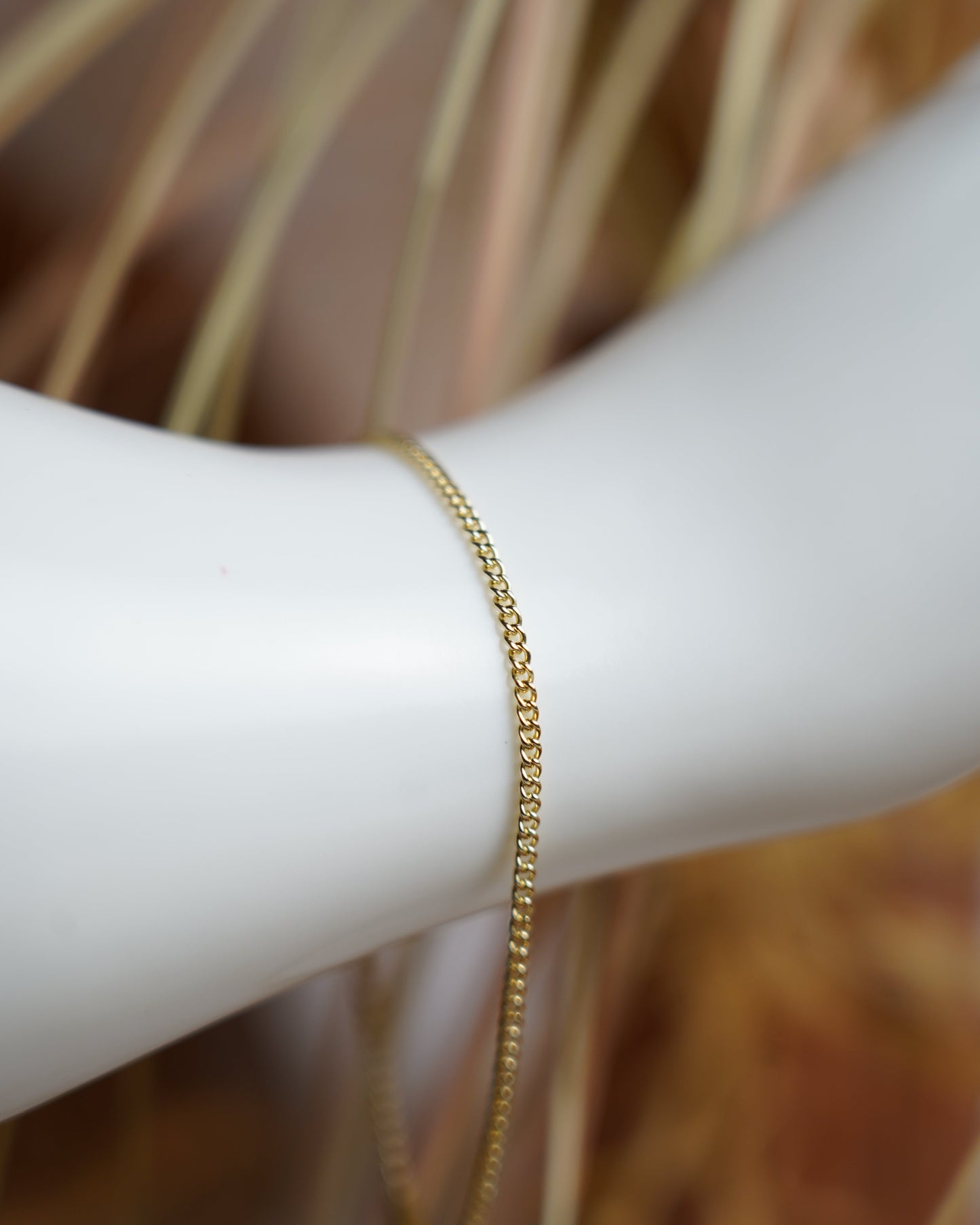 „Pure Line“ – Armband aus 585/- Gelbgold