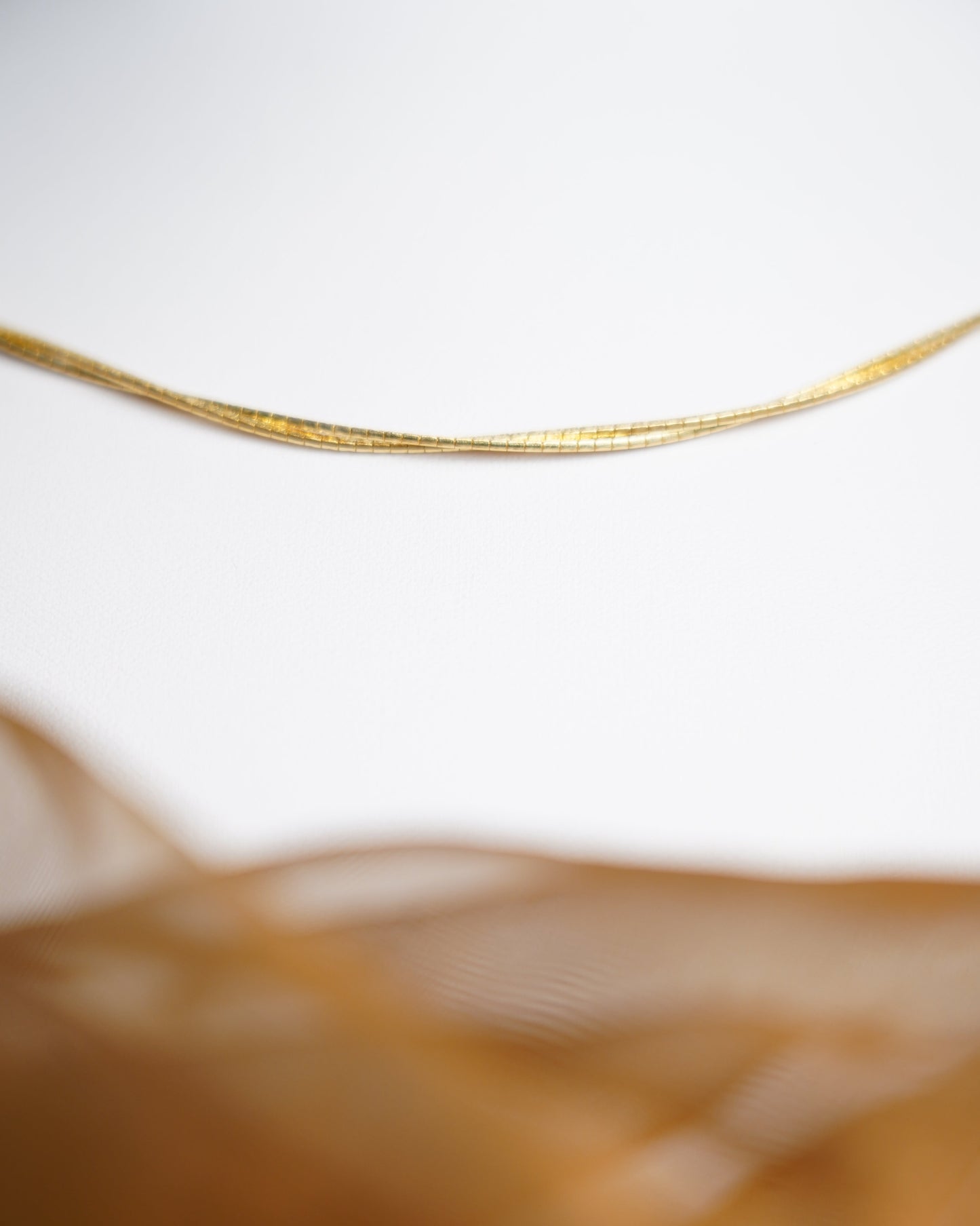 „Pure Line“ – Kette aus 750/- Gelbgold