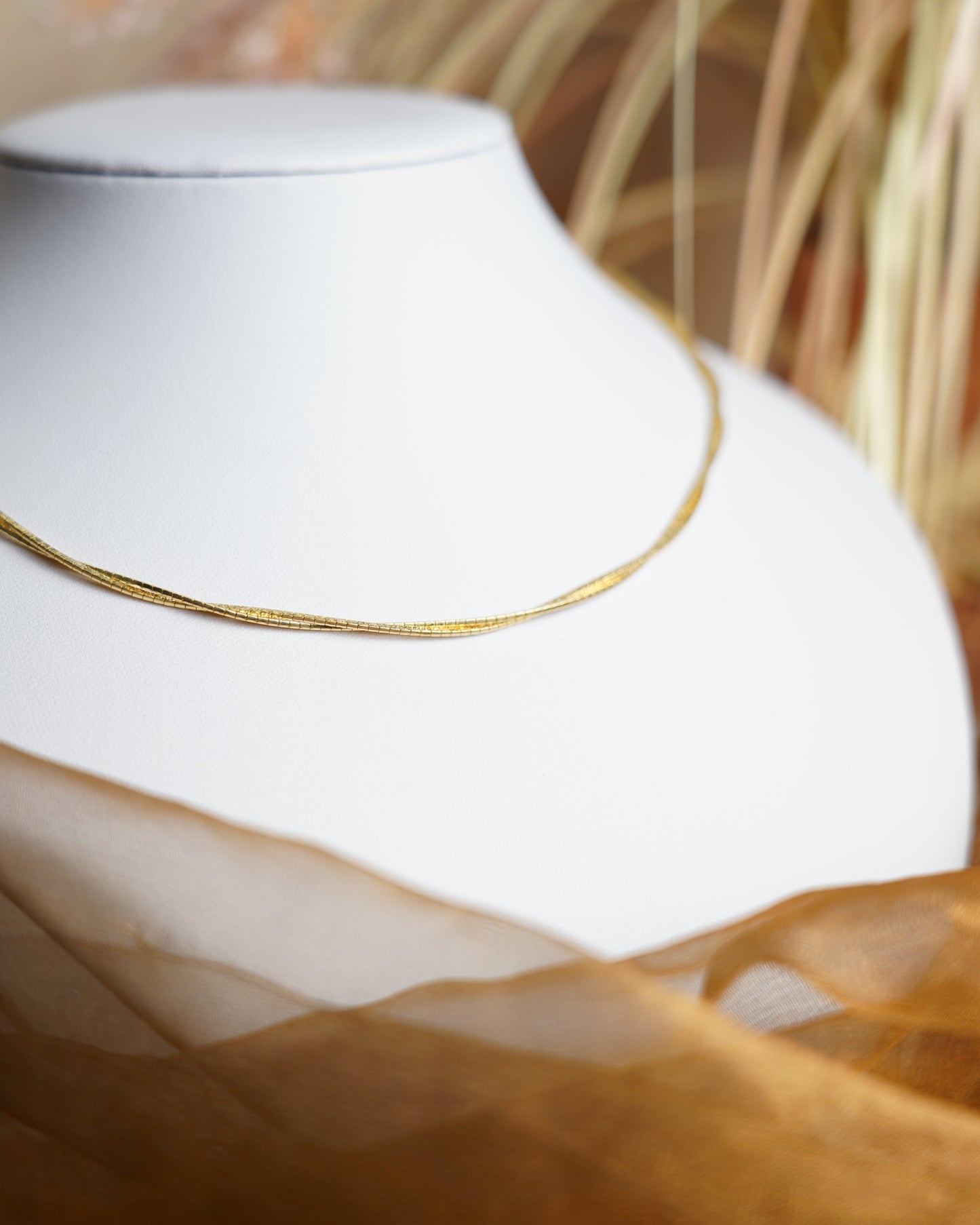 „Pure Line“ – Kette aus 750/- Gelbgold