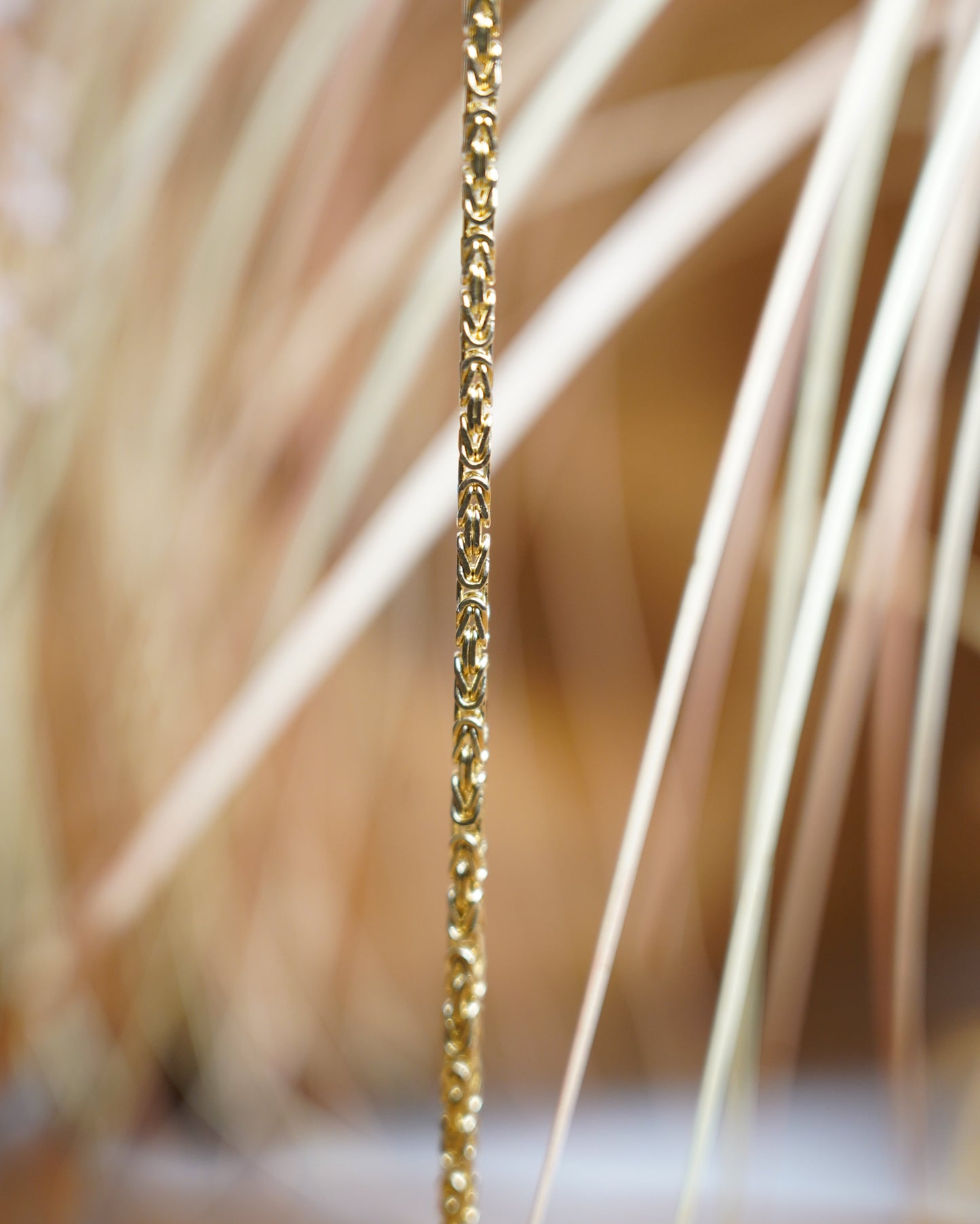 „Royal Flecht“ – Armband aus 585/- Gelbgold