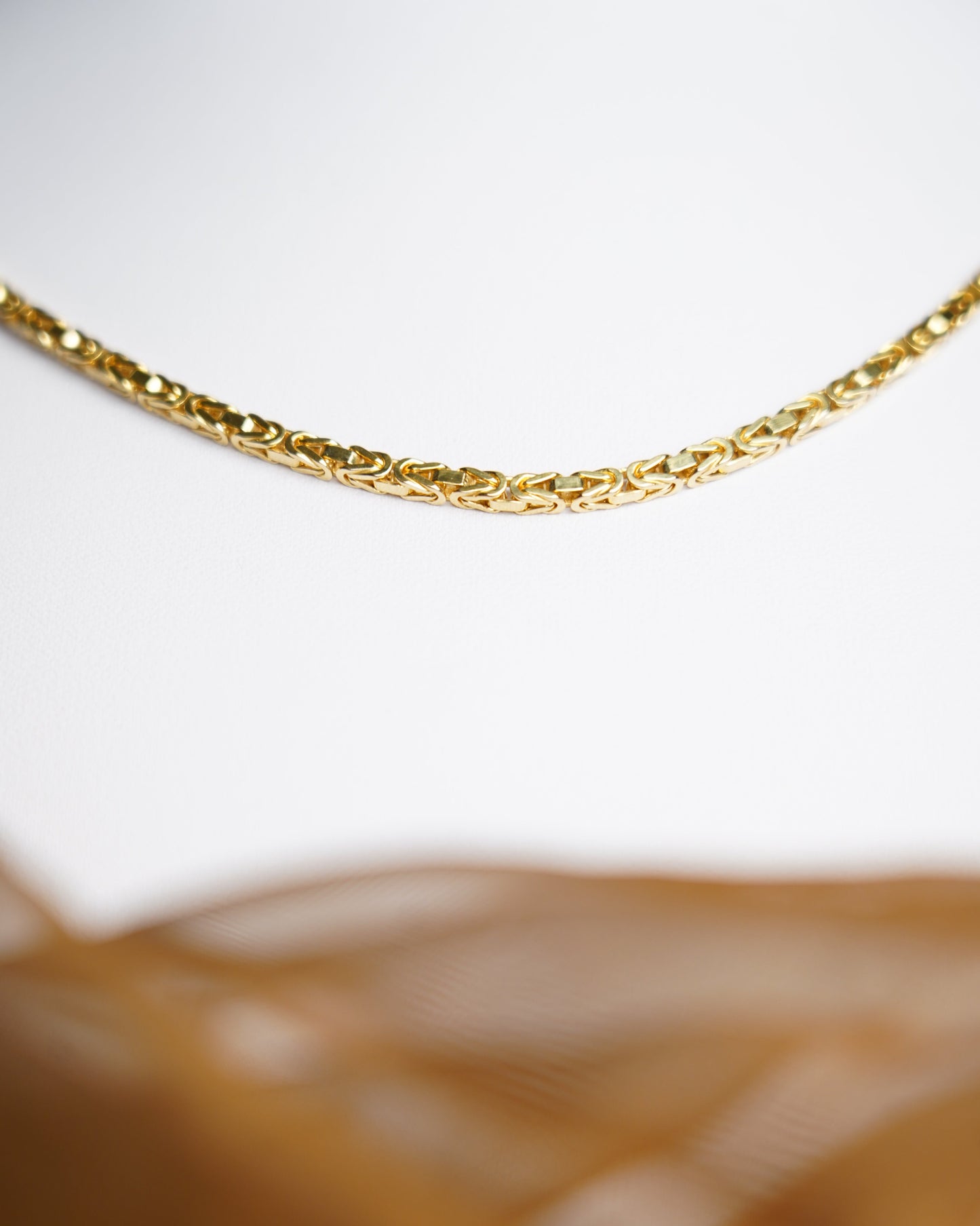 „Royal Flecht“ – Kette aus 585/- Gelbgold