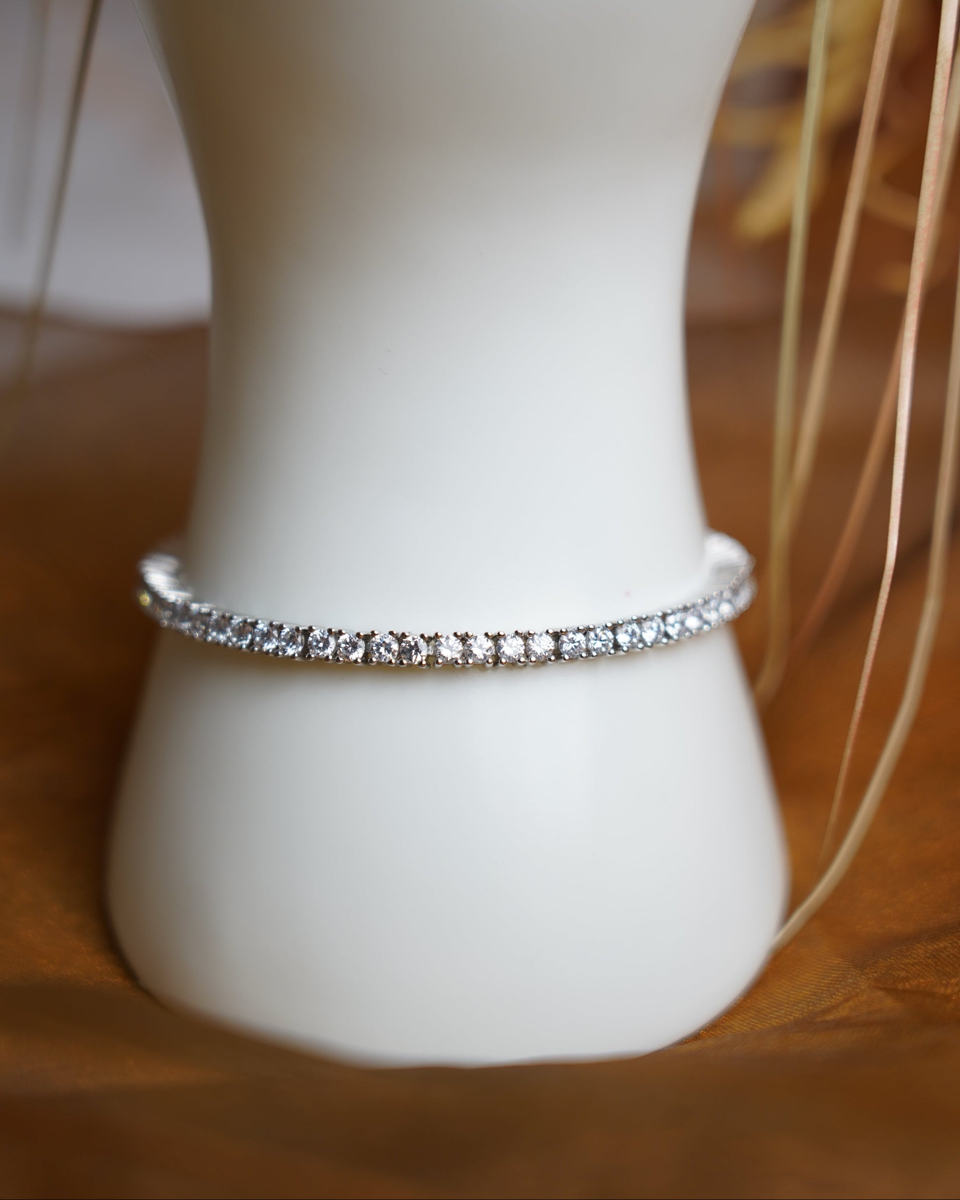Silver Aurora Armband aus 925 Sterlingsilber mit Zirkoniasteinen