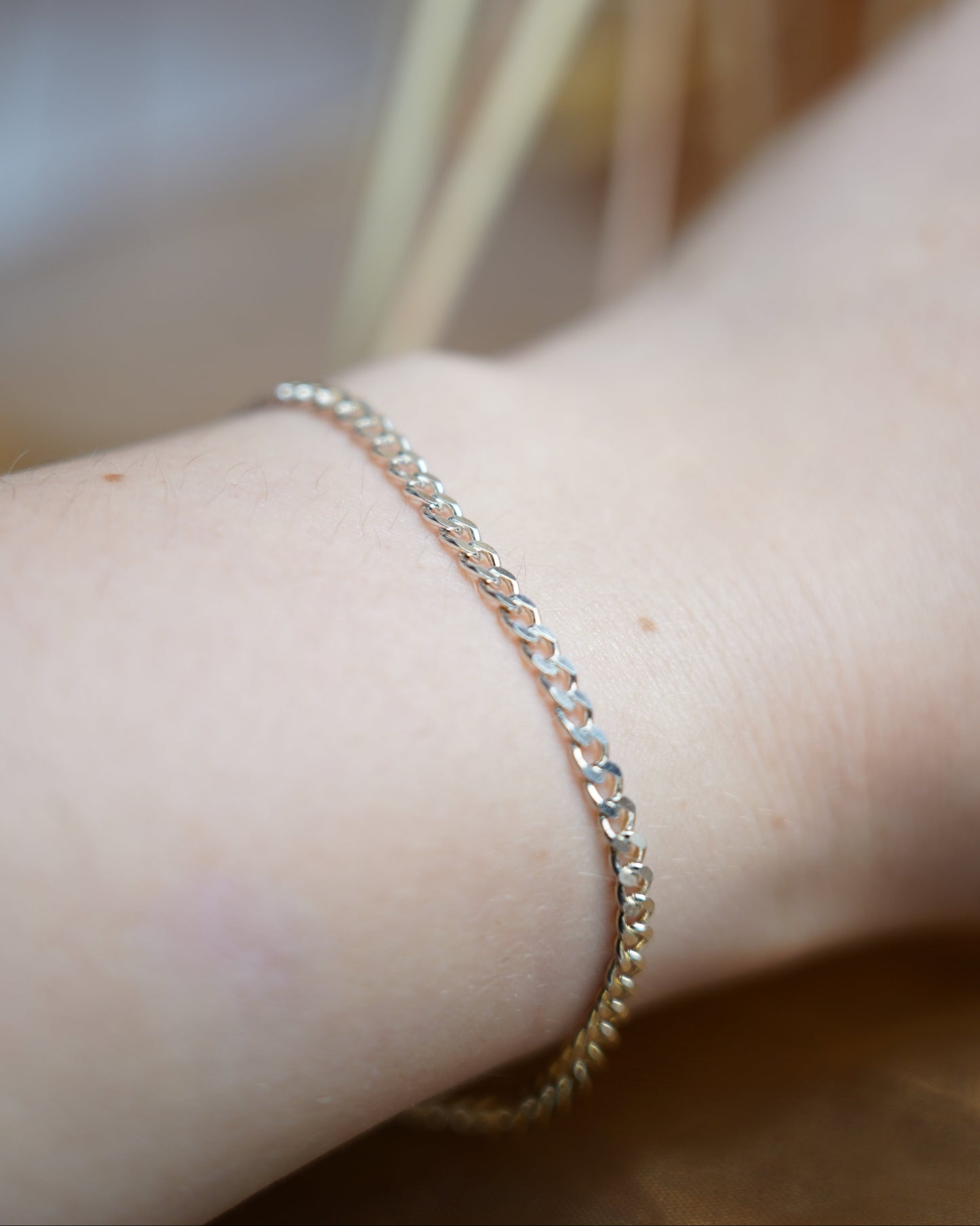 „Silver Classic“ – Panzerarmband aus 925/- Sterlingsilber