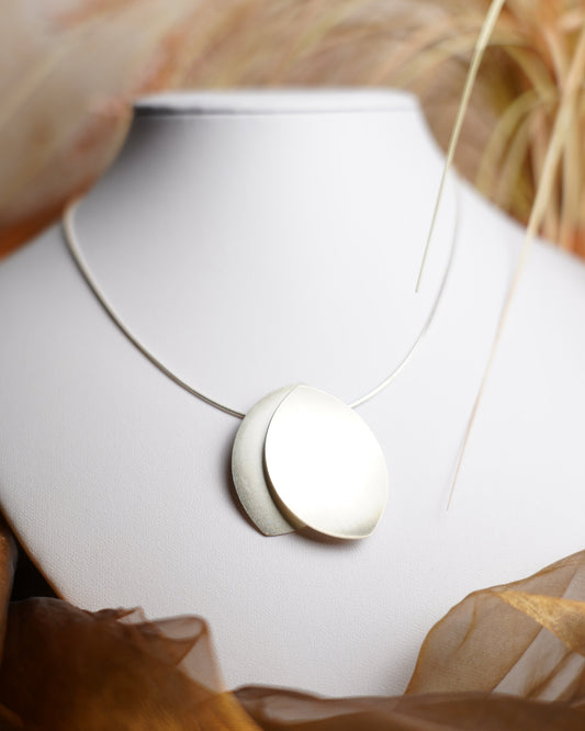 „Silver Disc“ – Kette aus 925/- Sterlingsilber