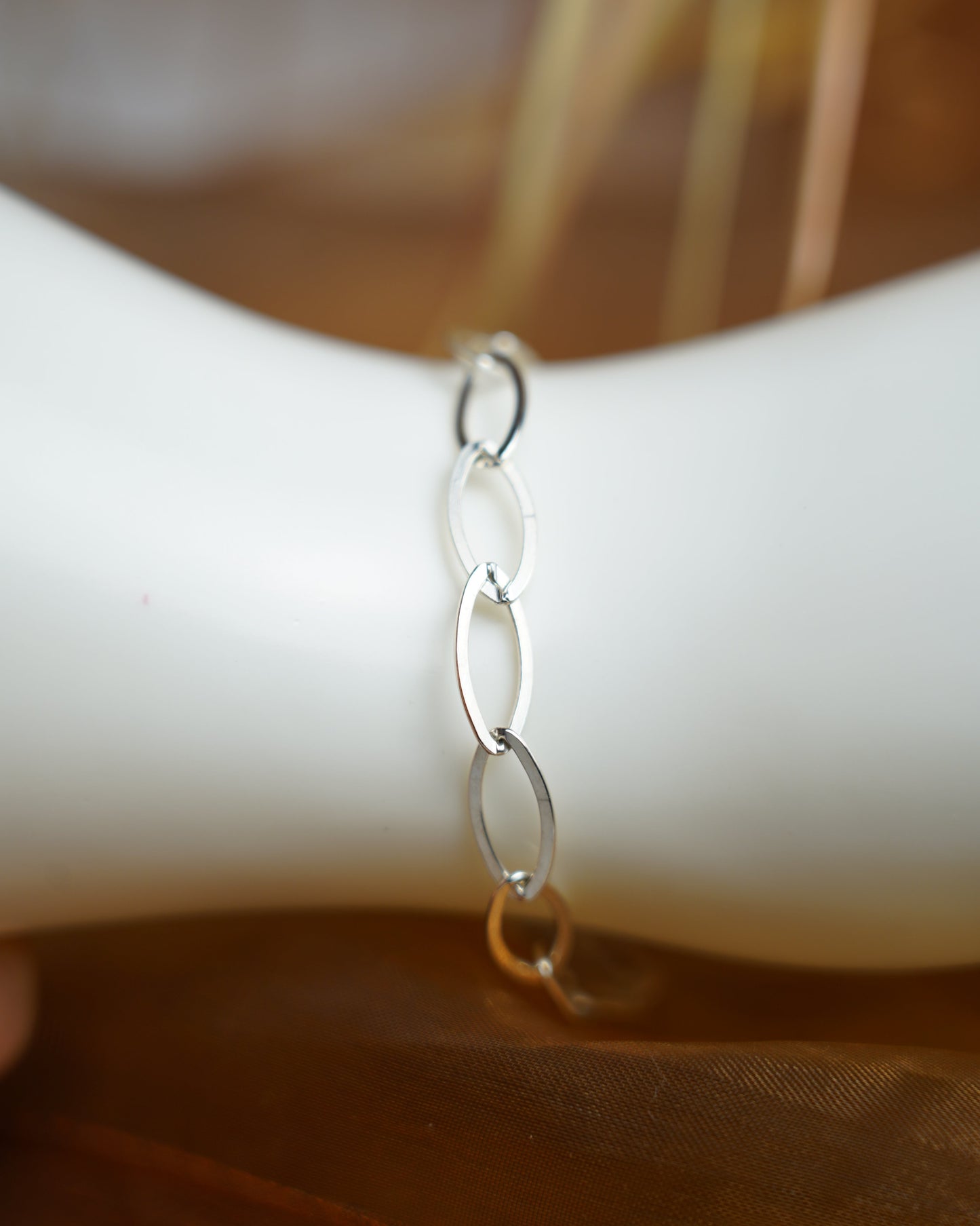 „Silver Ellipse“ – Armband aus 925/- Sterlingsilber