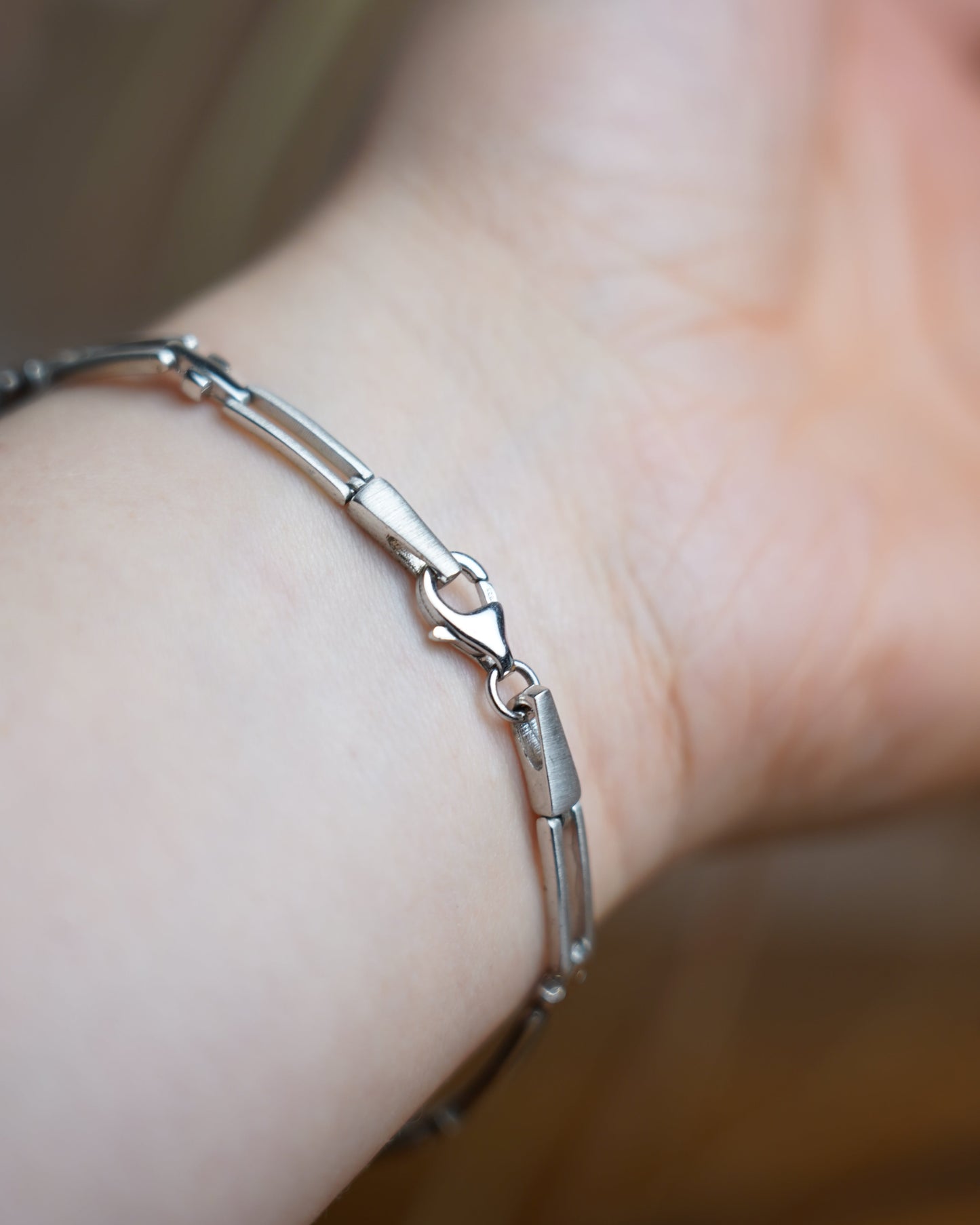„Silver Link Art“ – Armband aus 925/- Sterlingsilber