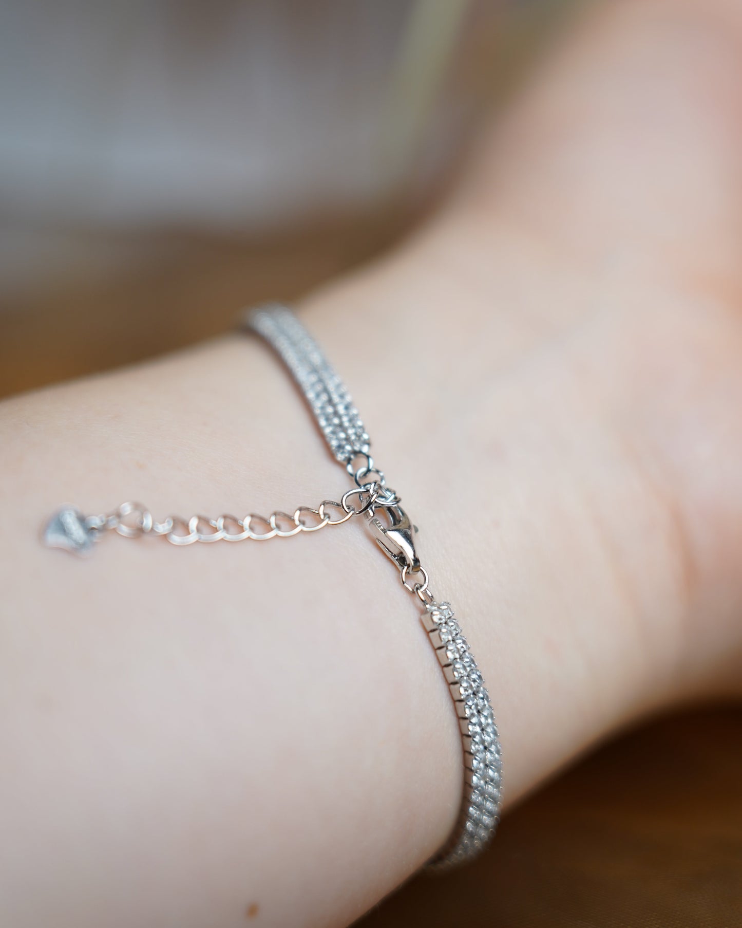 „Silver Lumière“ – Armband aus 925/- Sterlingsilber