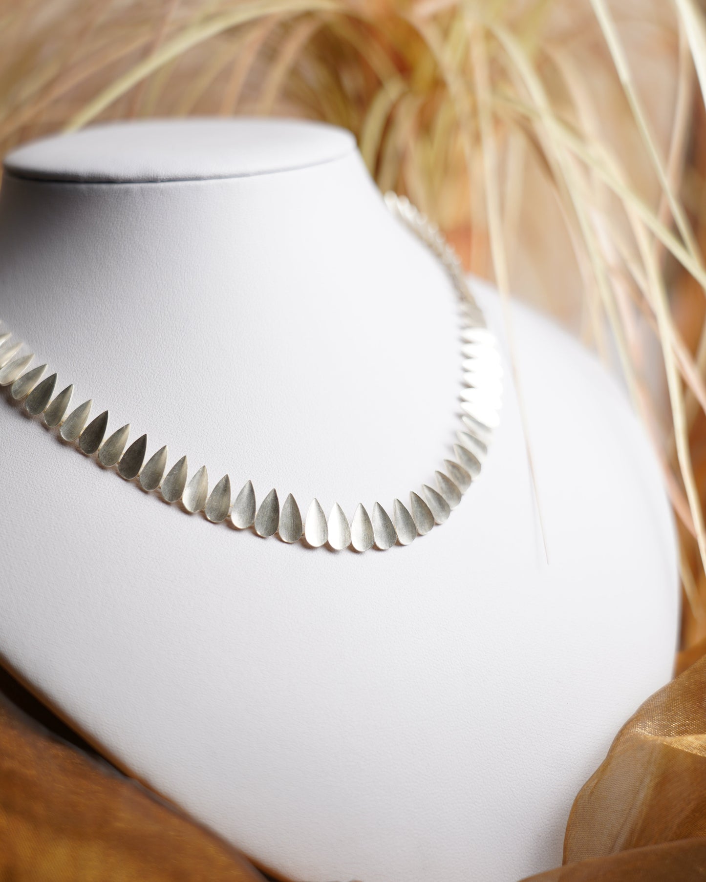 „Silver Petal“ – Kette aus 925/- Sterlingsilber
