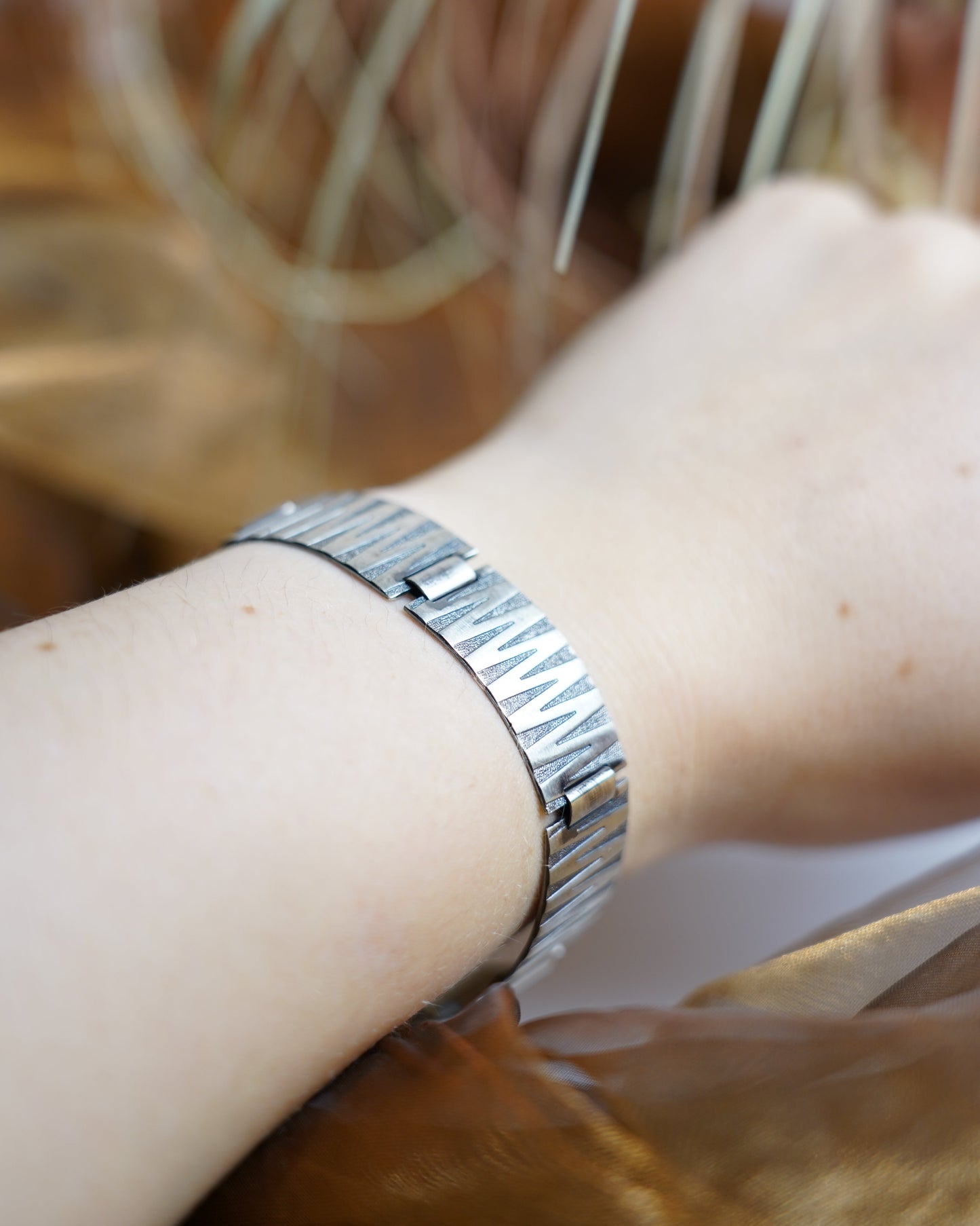 „Silver Ridge“ – Armband aus 835/- Silber
